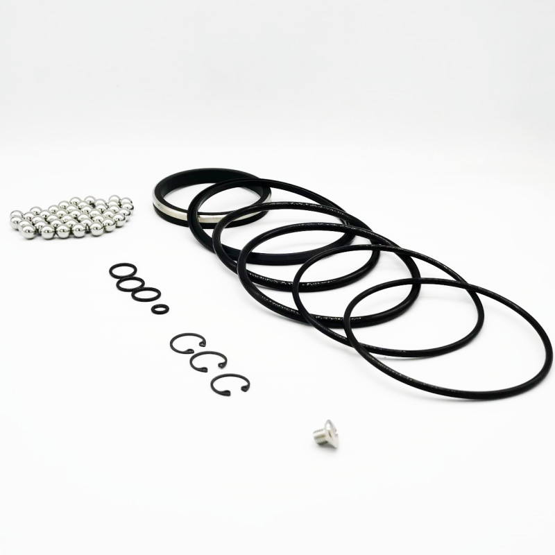 Rings en caoutchouc outils tubes bobine SPM 3" joints pivotants kit de réparation avec des boules