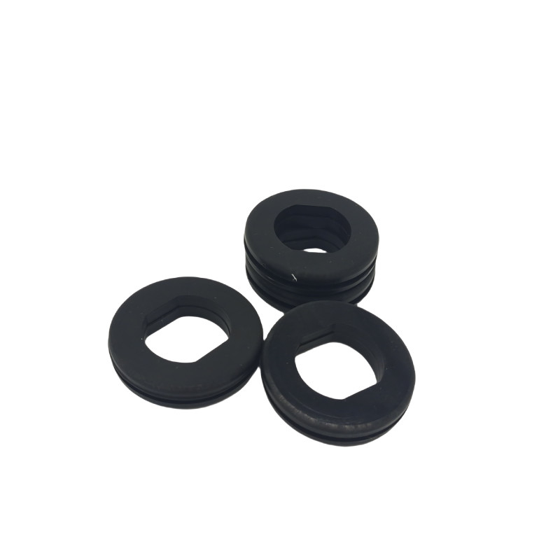 Fabrication personnalisée résistant à la chaleur imperméable EPDM silicone caoutchouc silicone grommet pour câble