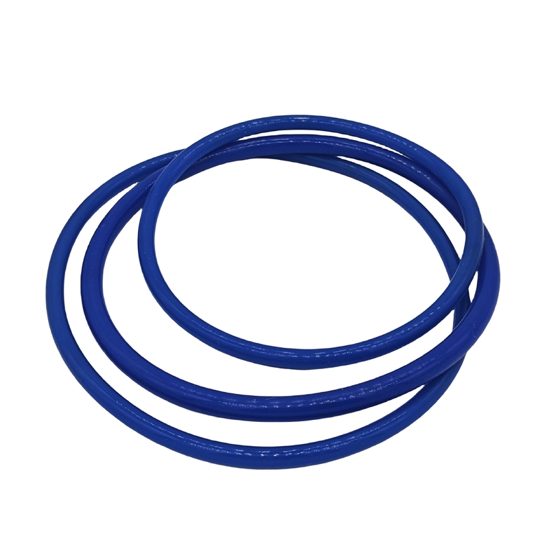 Certification de qualité Orange Bleu Noir Couleur Silicone caoutchouc O Ring Avec haute résistance à la chaleur