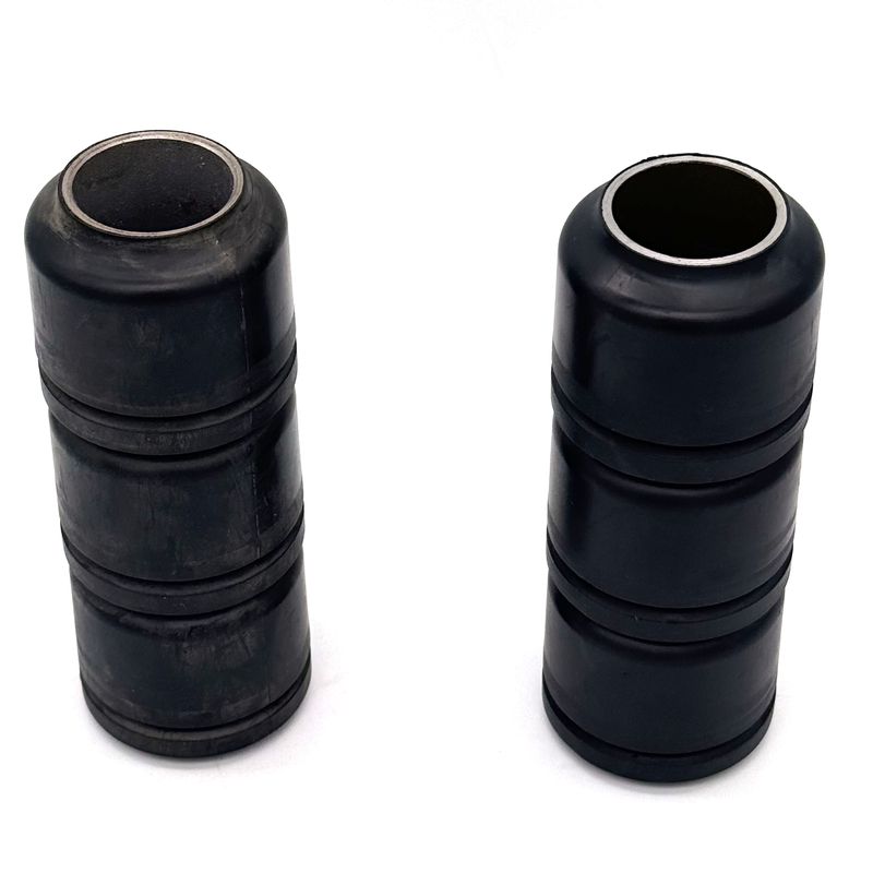 Godet de racleur en caoutchouc type TA 2" charge moyenne avec noyau en acier