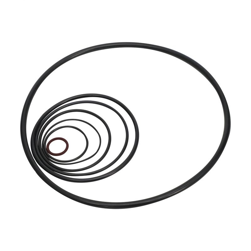 Service de température et de pression d'huile extrêmes Résistant aux gaz acides Rings en caoutchouc à haute performance AS568 Pour les oléoducs