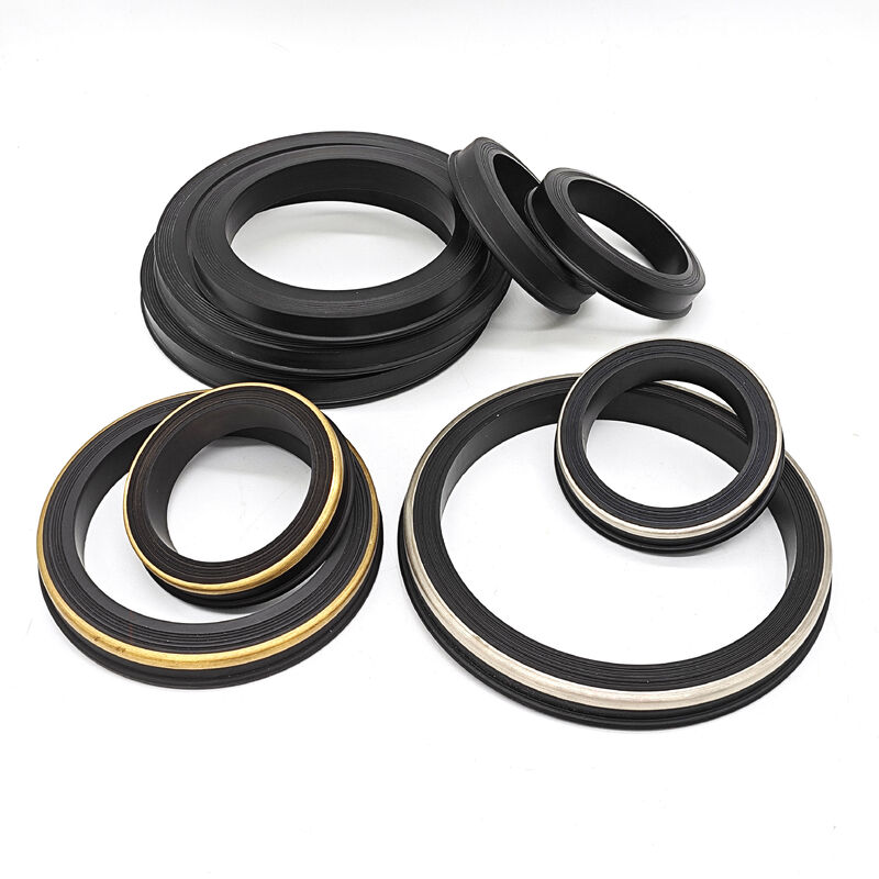 Figure standard 602, 1002, 1502 Joints labiales à marteaux avec matériaux PTFE NBR HNBR FKM pour des applications de 6000 à 15000 PSI