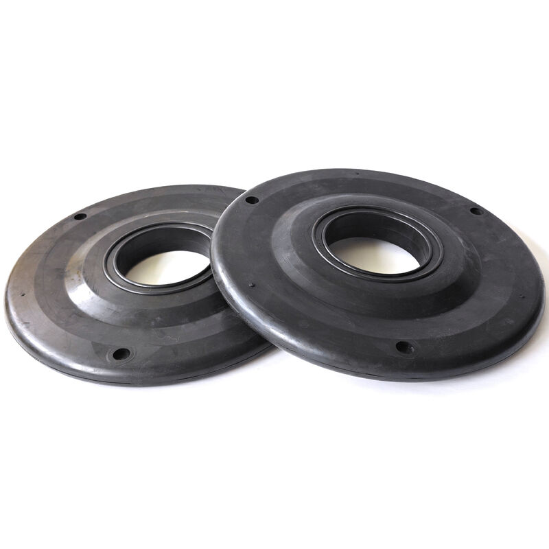 Épurateur de tuyaux de forage en caoutchouc plat de 9 pouces pour tuyaux industriels de 68 mm ID