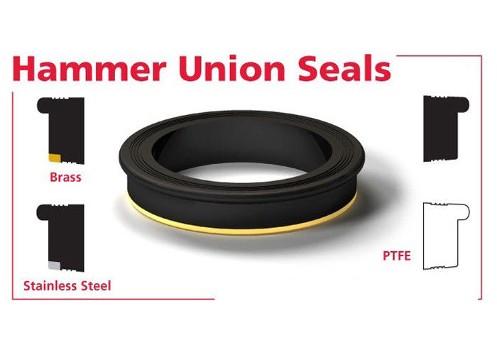 FIG 602/1002/1502 NBR coloré HNBR FKM PTFE Marteau Sceau de l'Union Accepter sur mesure